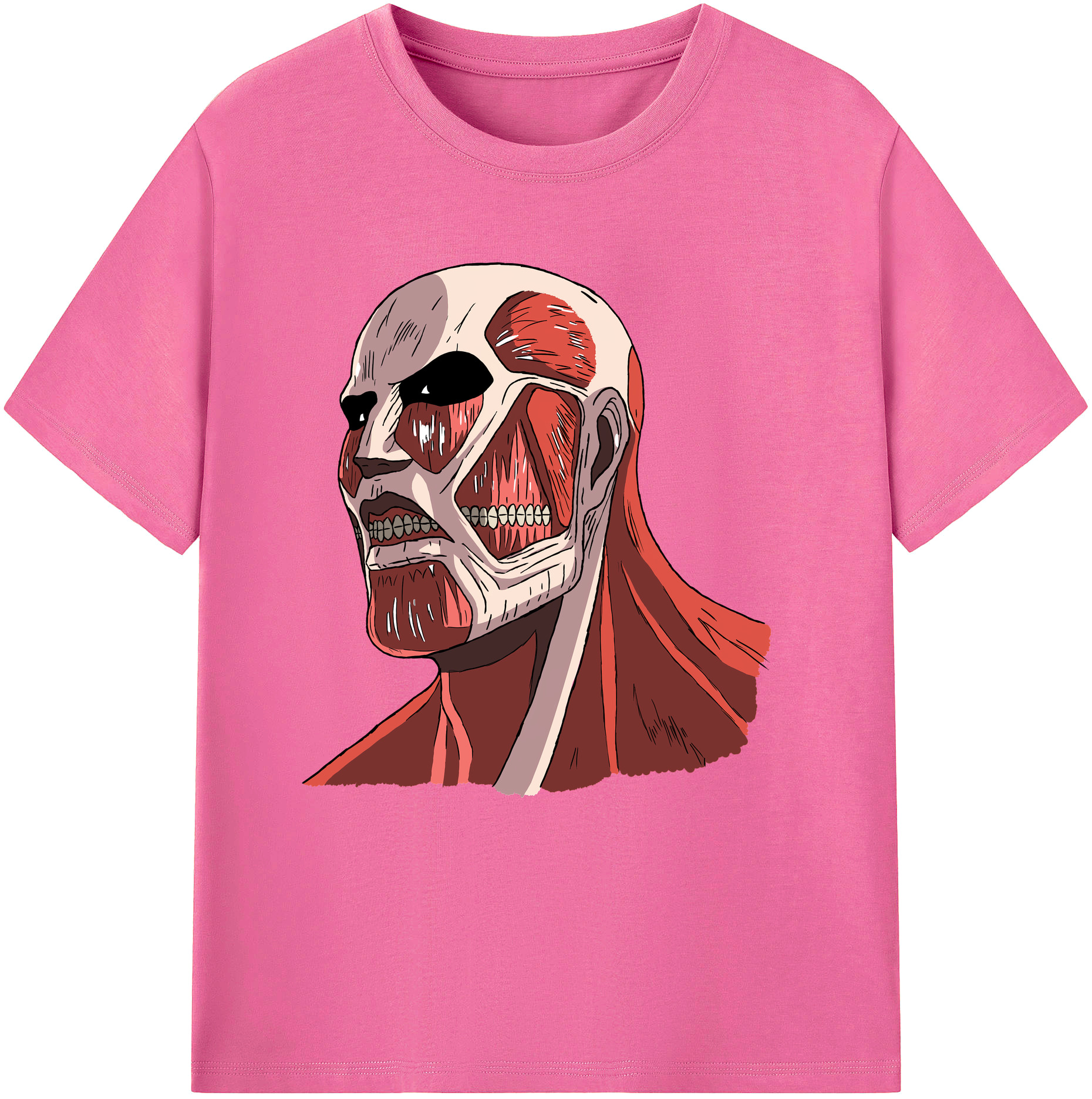 （画像用） 進撃の巨人 Attack on Titan レディースカジュアルプリントTシャツ（綿100％）